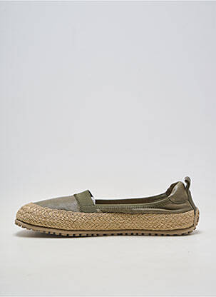Ballerines matière lisse talon plat jusqu'à 3cm vert ZAPATO FEROZ femme
