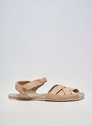 Sandales/nu pieds matière lisse talon plat jusqu'à 3cm rose ZAPATO FEROZ femme