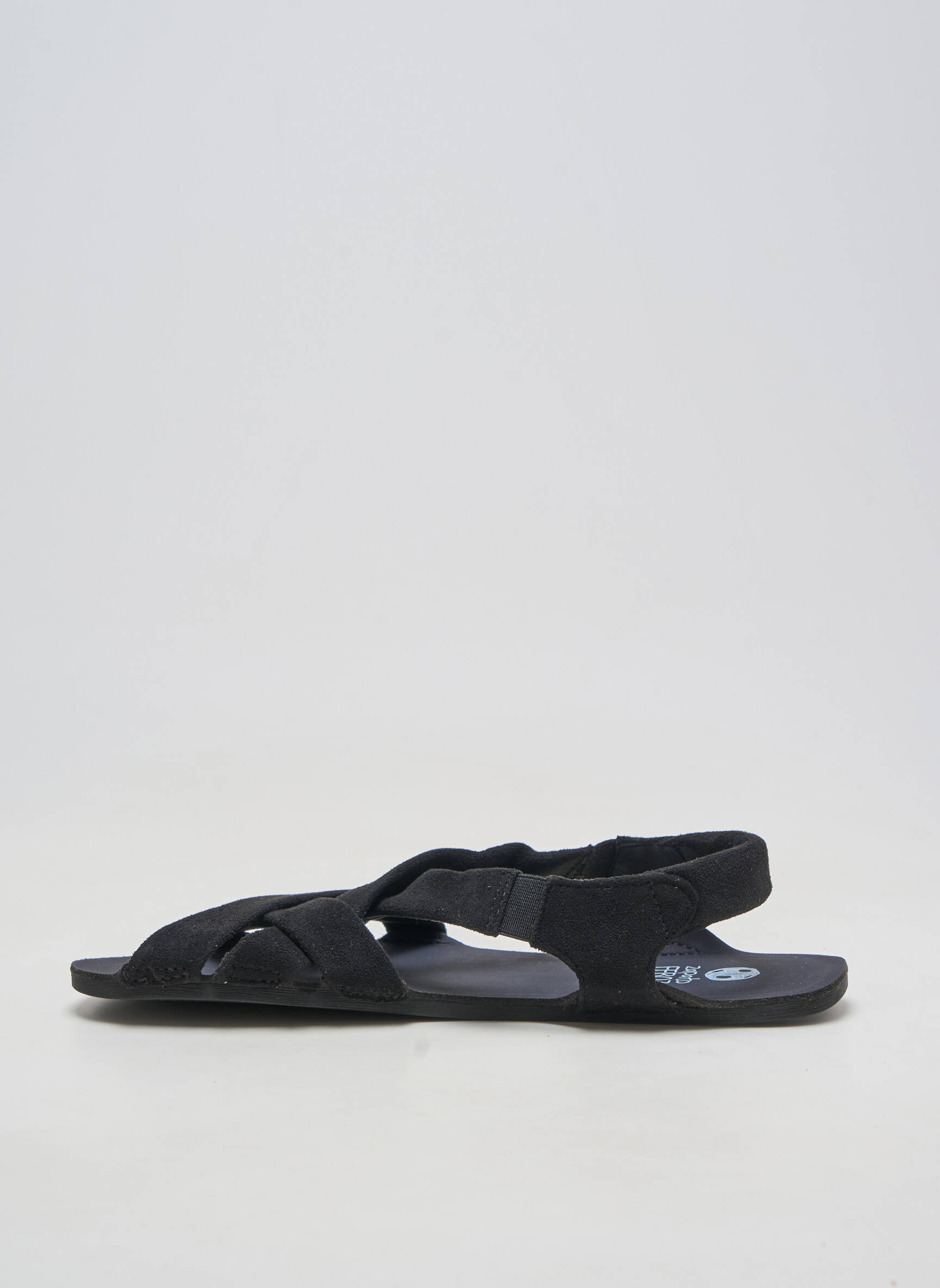 Sandales/nu pieds talon plat jusqu'à 3cm noir ZAPATO FEROZ femme
