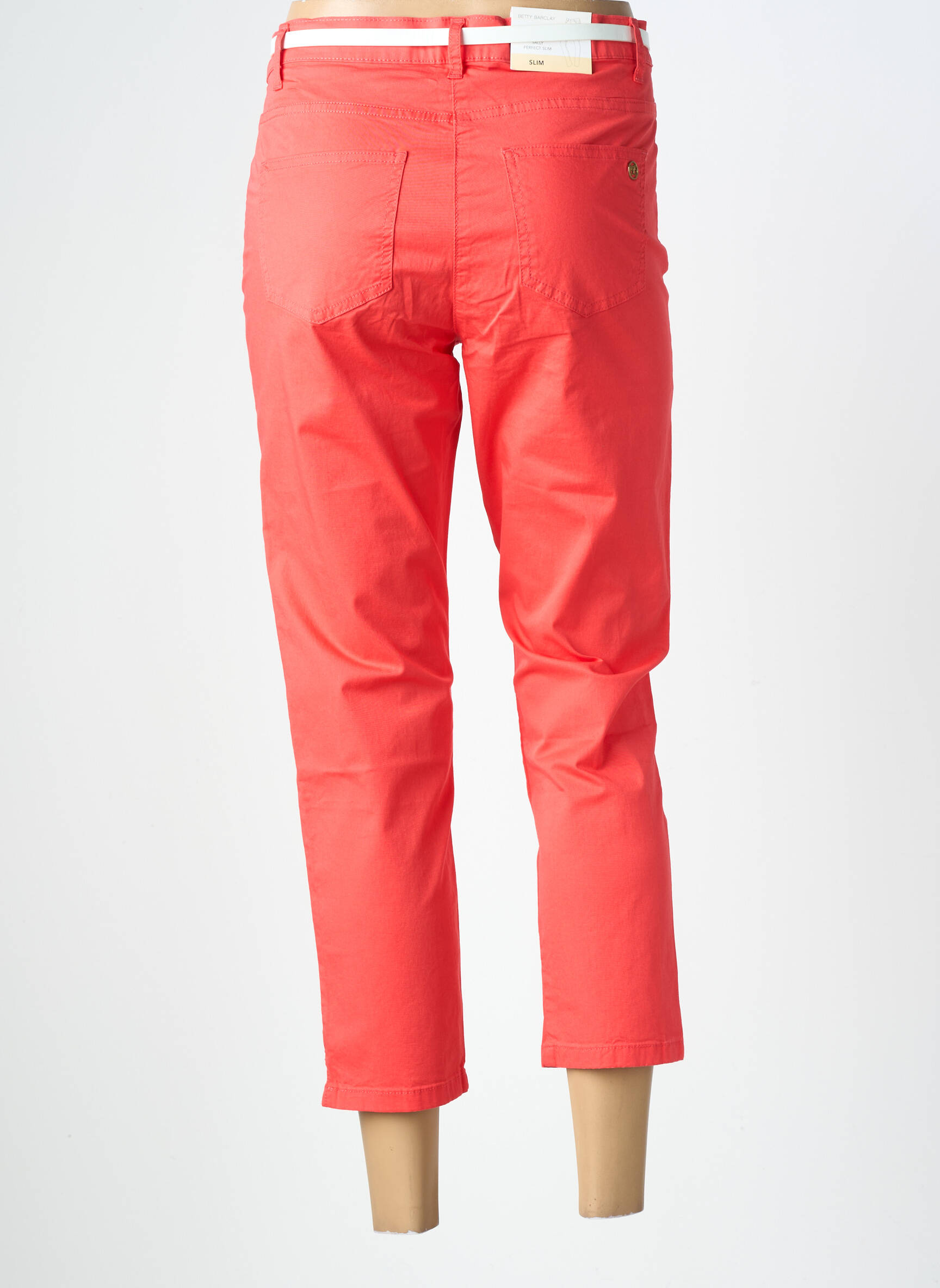 Pantacourt taille normale taille normale rouge BETTY BARCLAY femme