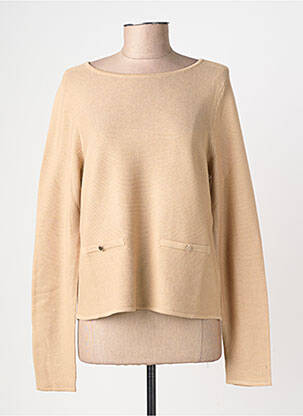 Pull coupe droite manches longues beige BETTY BARCLAY femme