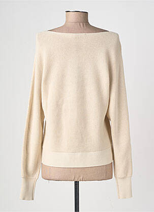 Pull col bateau manches longues beige BETTY BARCLAY femme