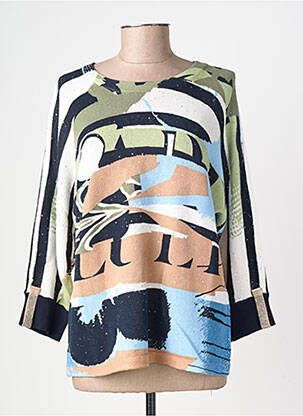 Pull coupe droite manches 3/4 noir BETTY BARCLAY femme