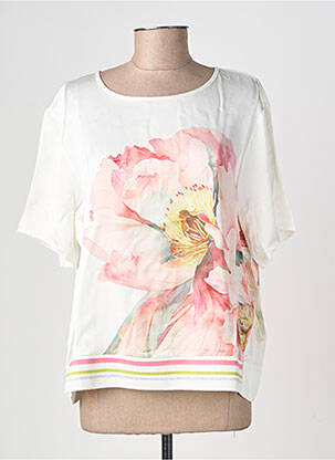 Blouse manches courtes manches courtes beige BETTY BARCLAY femme