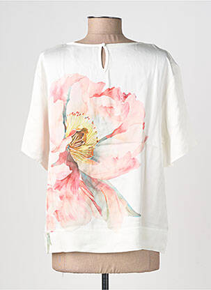 Blouse manches courtes manches courtes beige BETTY BARCLAY femme