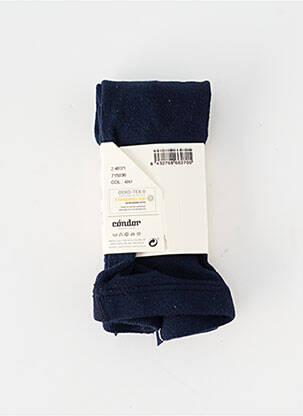 Collants stretch bleu CONDOR fille