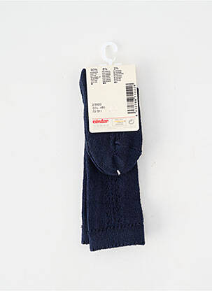 Chaussettes stretch bleu CONDOR enfant