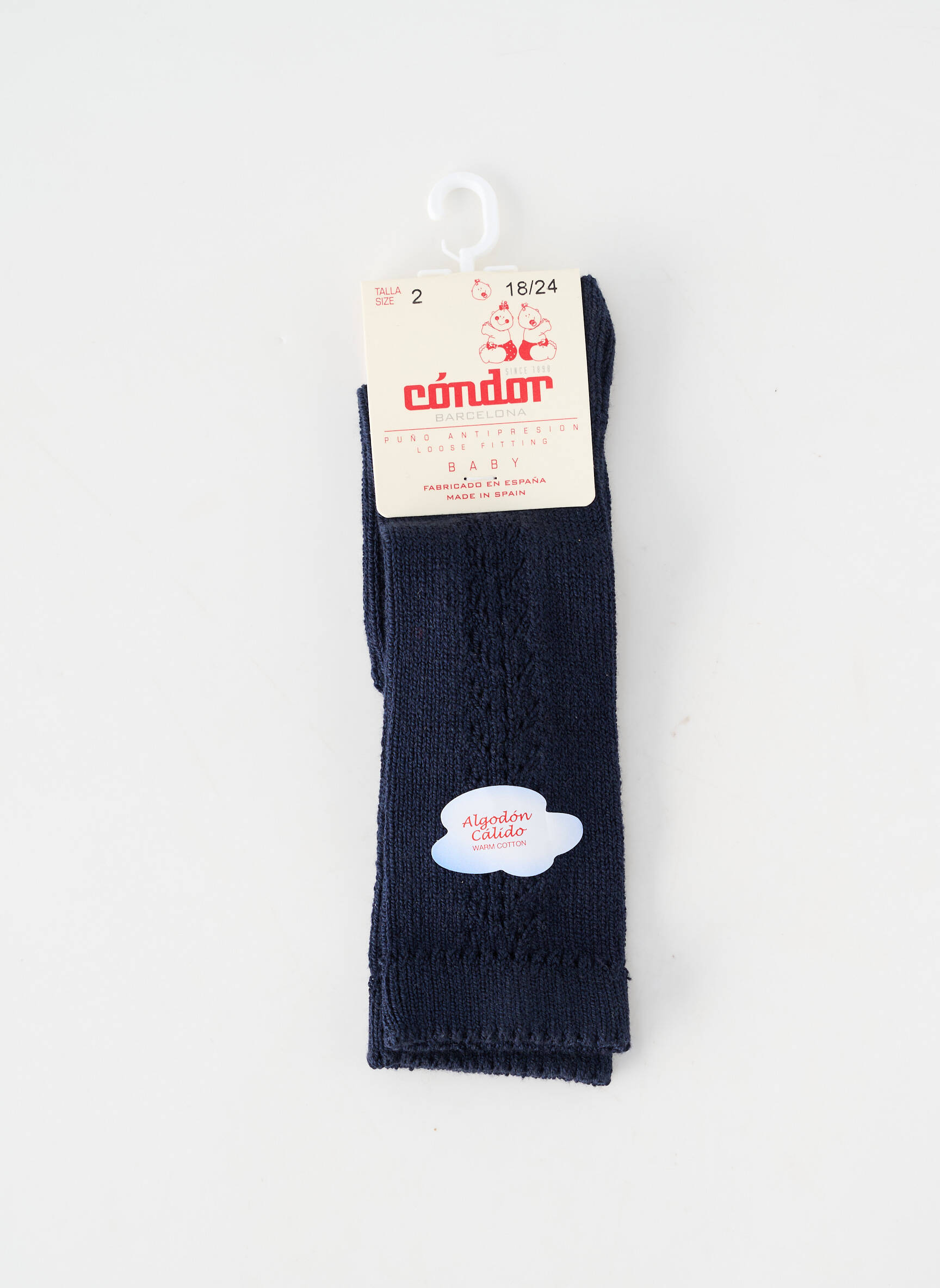 Chaussettes stretch bleu CONDOR enfant