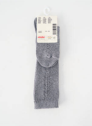 Chaussettes stretch gris CONDOR enfant
