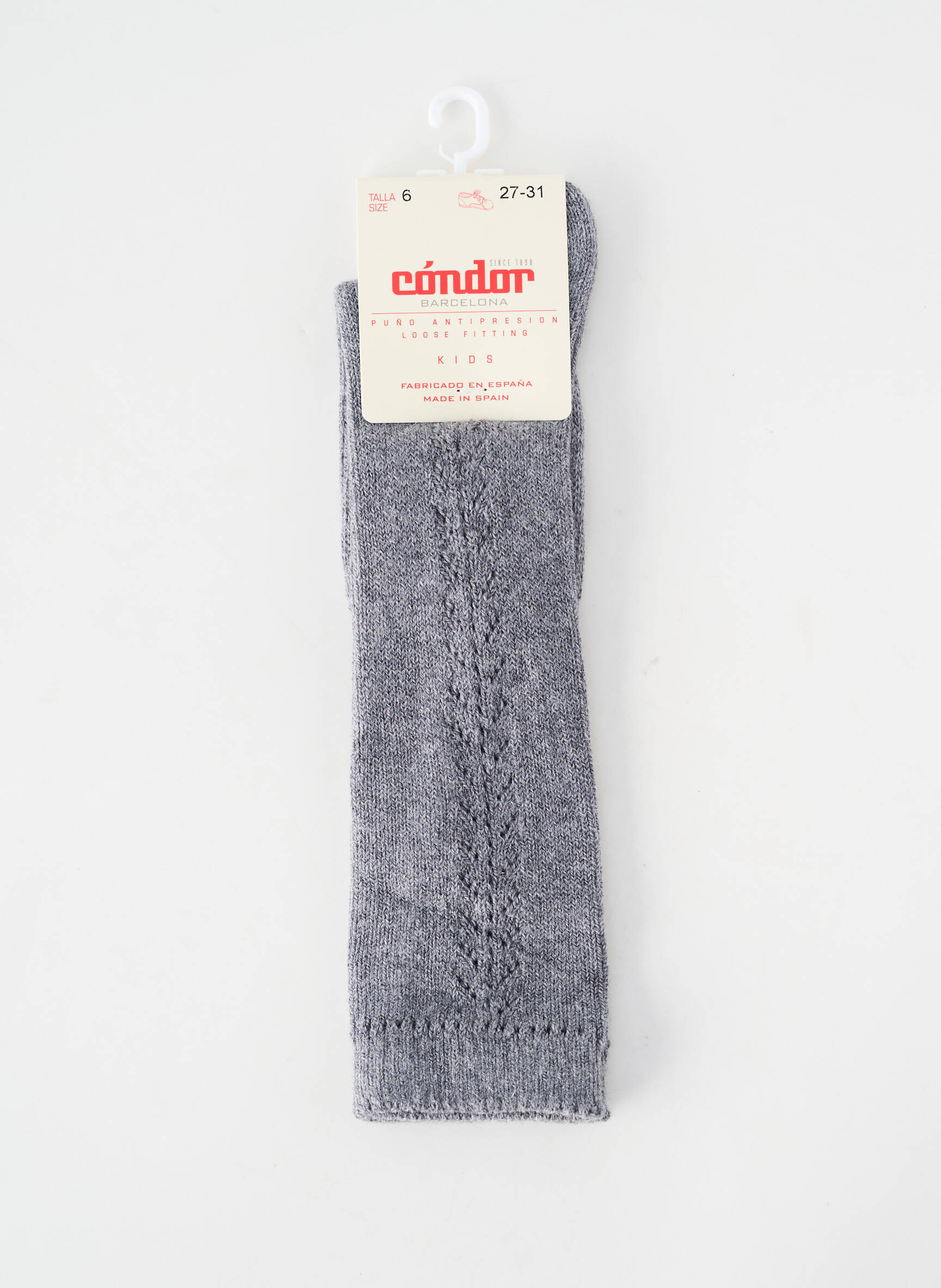 Chaussettes stretch gris CONDOR enfant