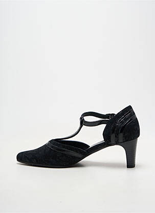 Escarpins fermeture boucle(s) talon de 4 à 6cm noir GEO-REINO femme