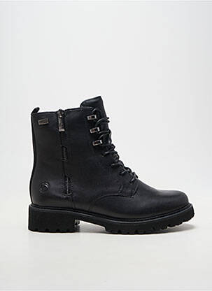 Bottines/boots matière lisse talon de 4 à 6cm noir REMONTE femme