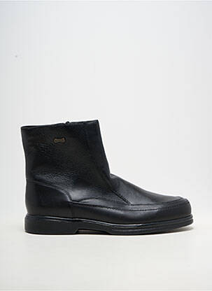 Bottines/boots fermeture zippée chiquet noir SLEDGERS homme