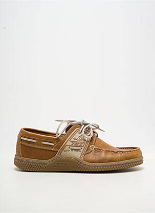 Chaussures bâteau bout rond bout rond marron TBS homme