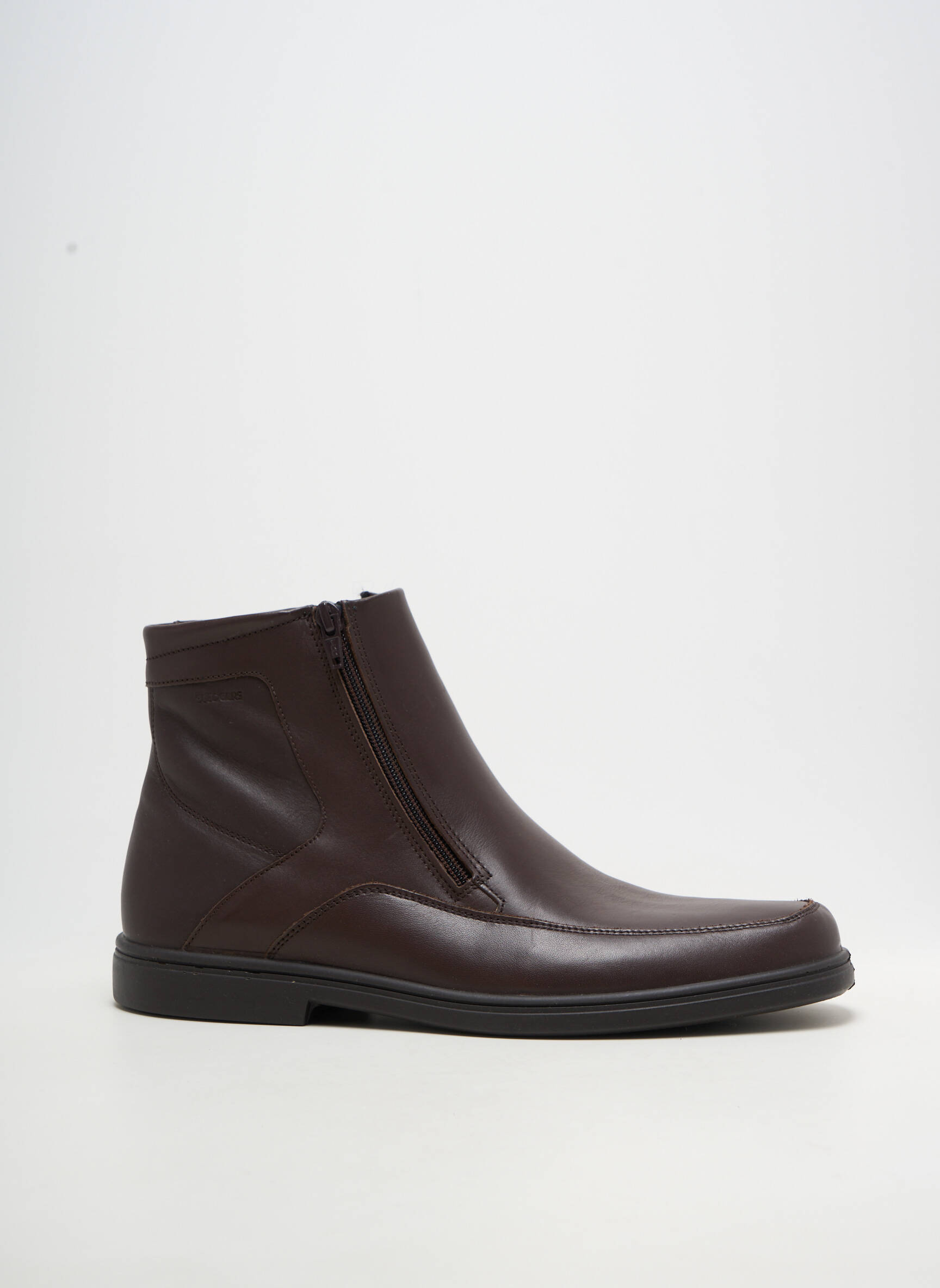 Bottines/boots bout carré chiquet marron SLEDGERS homme