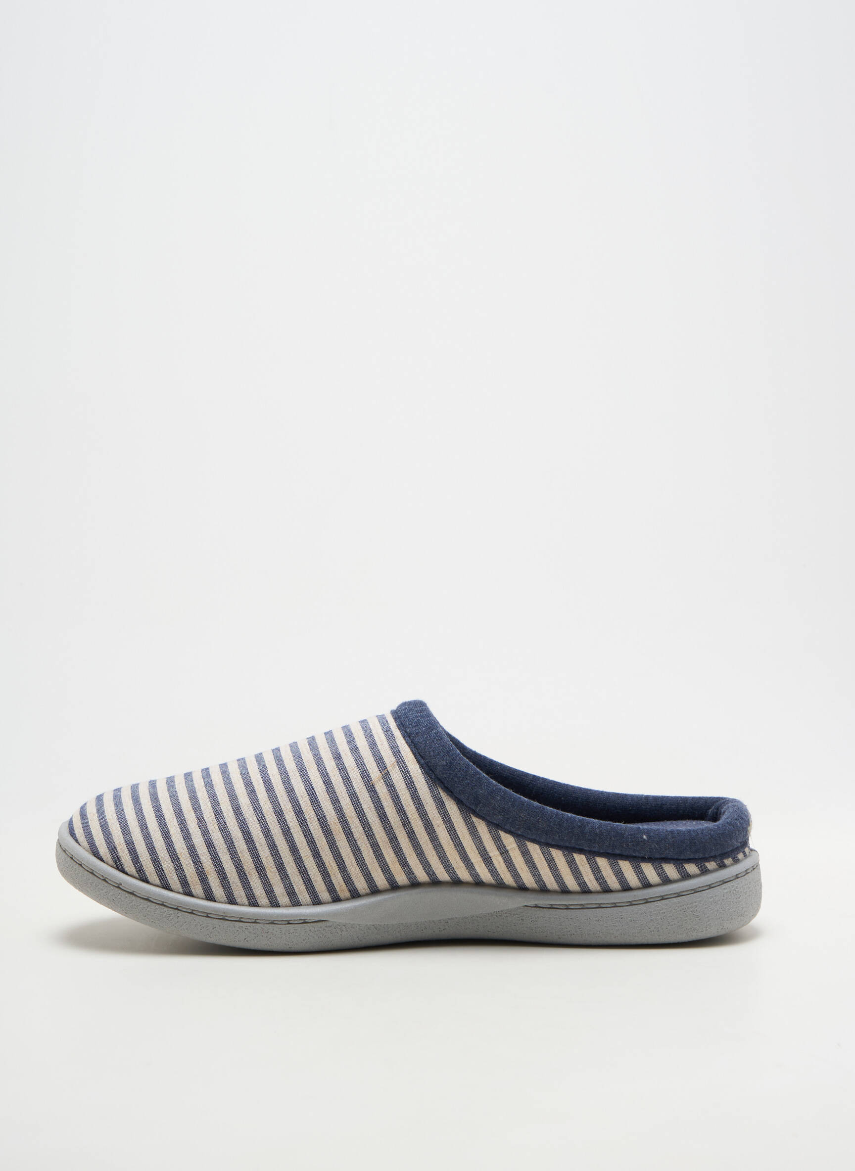Chaussons/pantoufles bout rond talon plat jusqu'à 3cm bleu ROAL femme