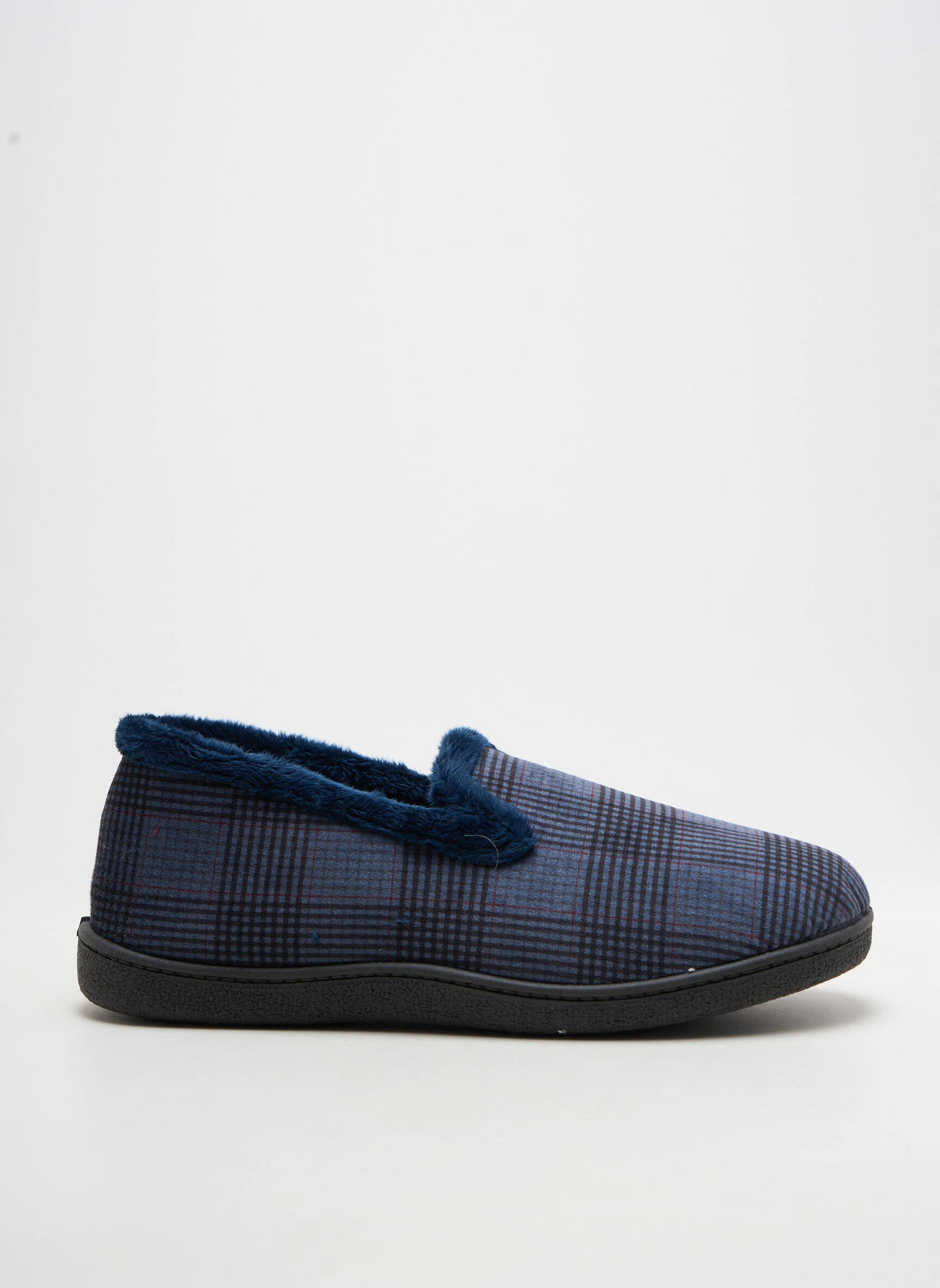 Chaussons/pantoufles type de semelle amortissante bout rond bleu ROAL homme