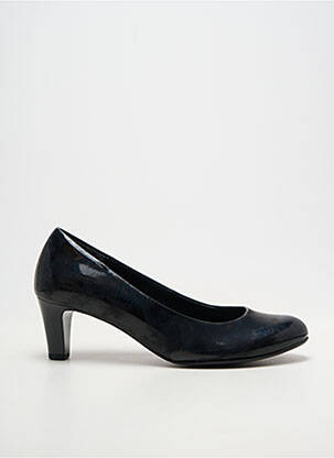 Escarpins tissage vernis talon de 4 à 6cm noir GABOR femme