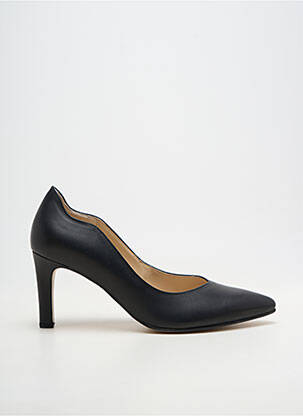 Escarpins matière lisse talon de 7 à 9cm noir GABOR femme