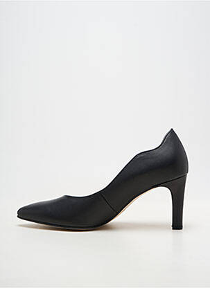Escarpins matière lisse talon de 7 à 9cm noir GABOR femme