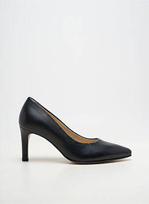 Escarpins matière lisse talon de 7 à 9cm noir GABOR femme