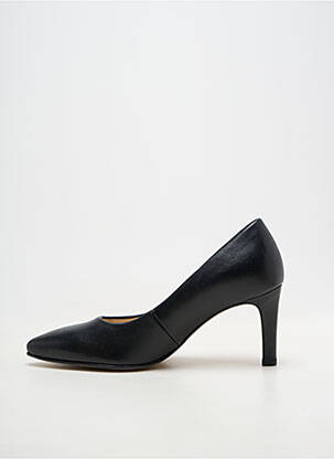 Escarpins matière lisse talon de 7 à 9cm noir GABOR femme