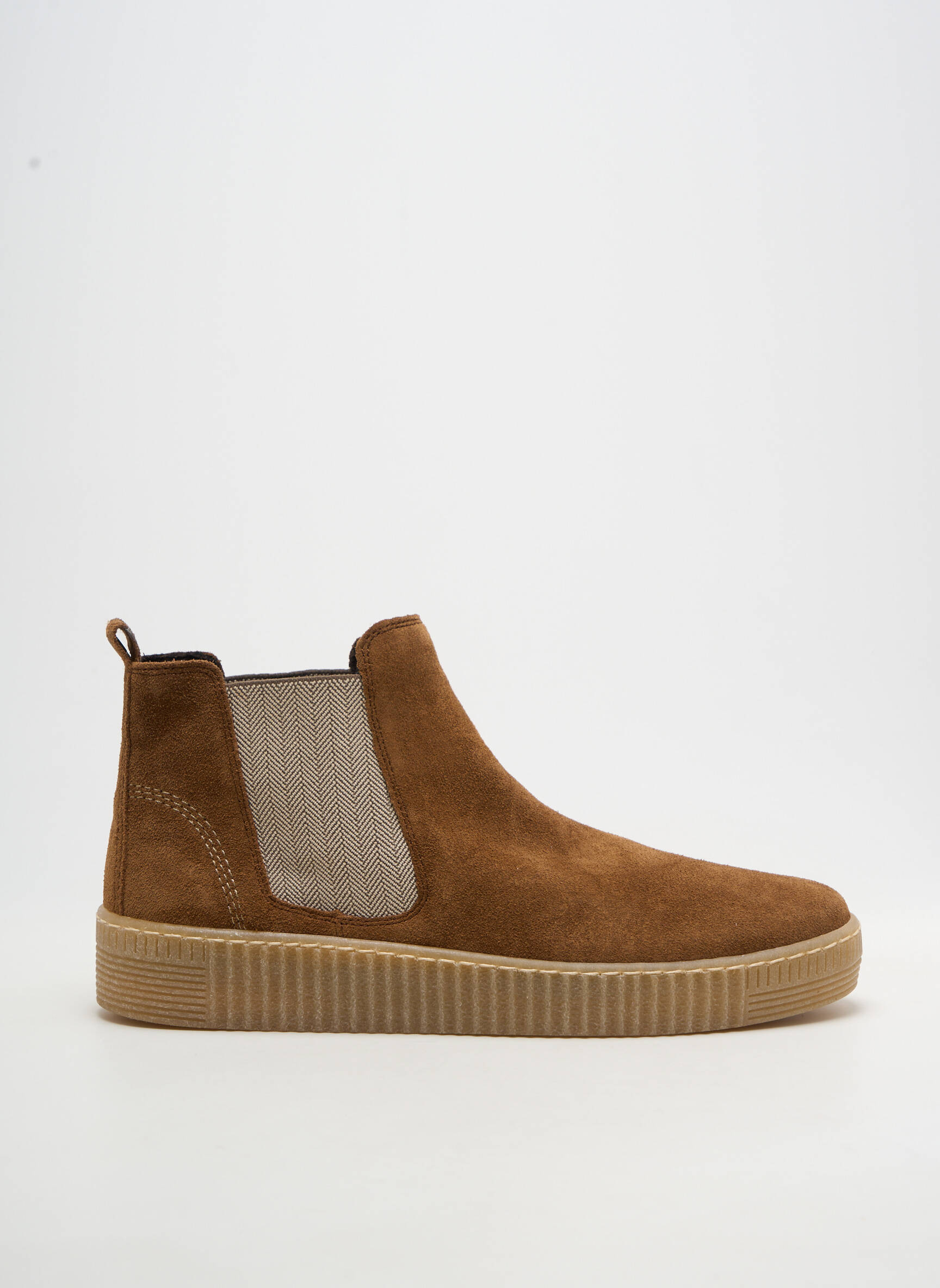 Bottines/boots fermeture elastique bout rond marron GABOR homme