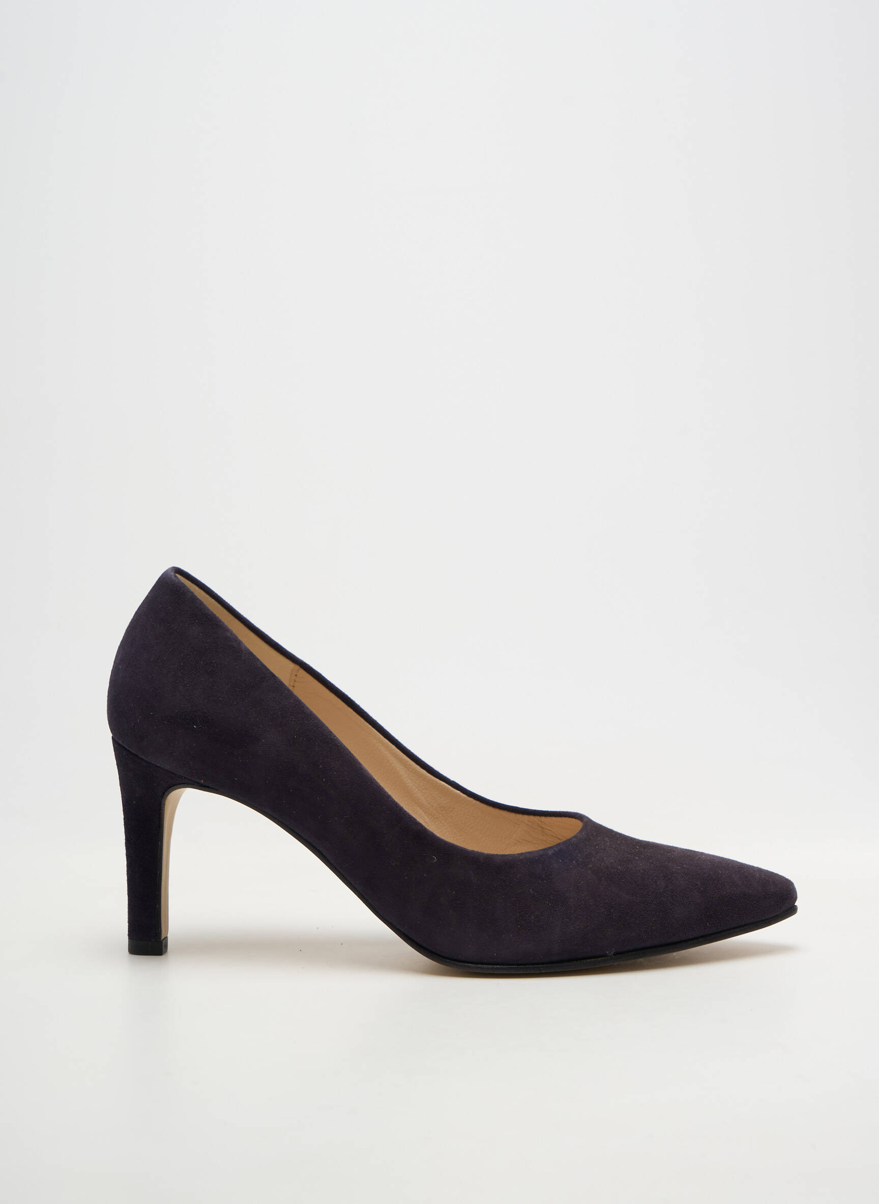 Escarpins nubuck talon de 7 à 9cm violet GABOR femme