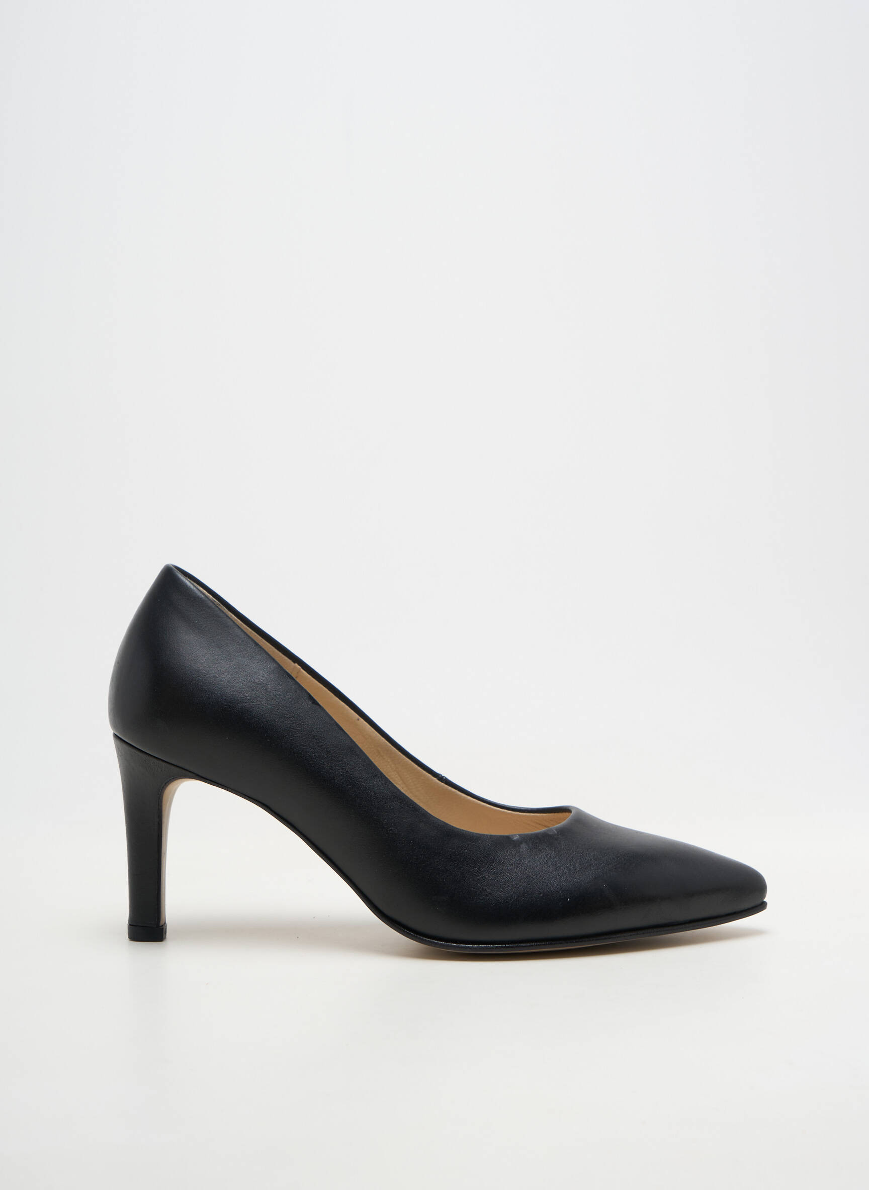 Escarpins matière lisse talon de 7 à 9cm noir GABOR femme