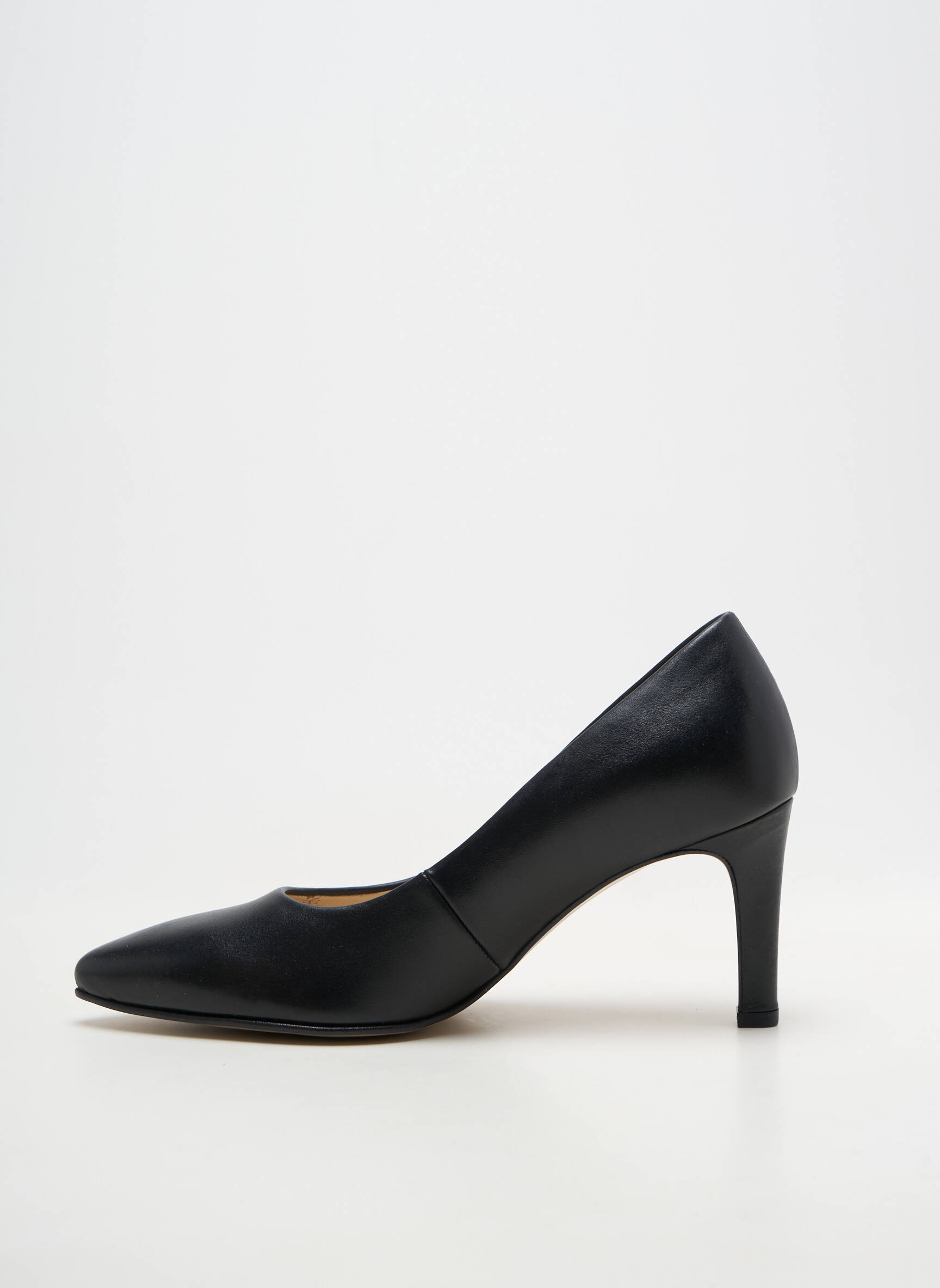 Escarpins matière lisse talon de 7 à 9cm noir GABOR femme