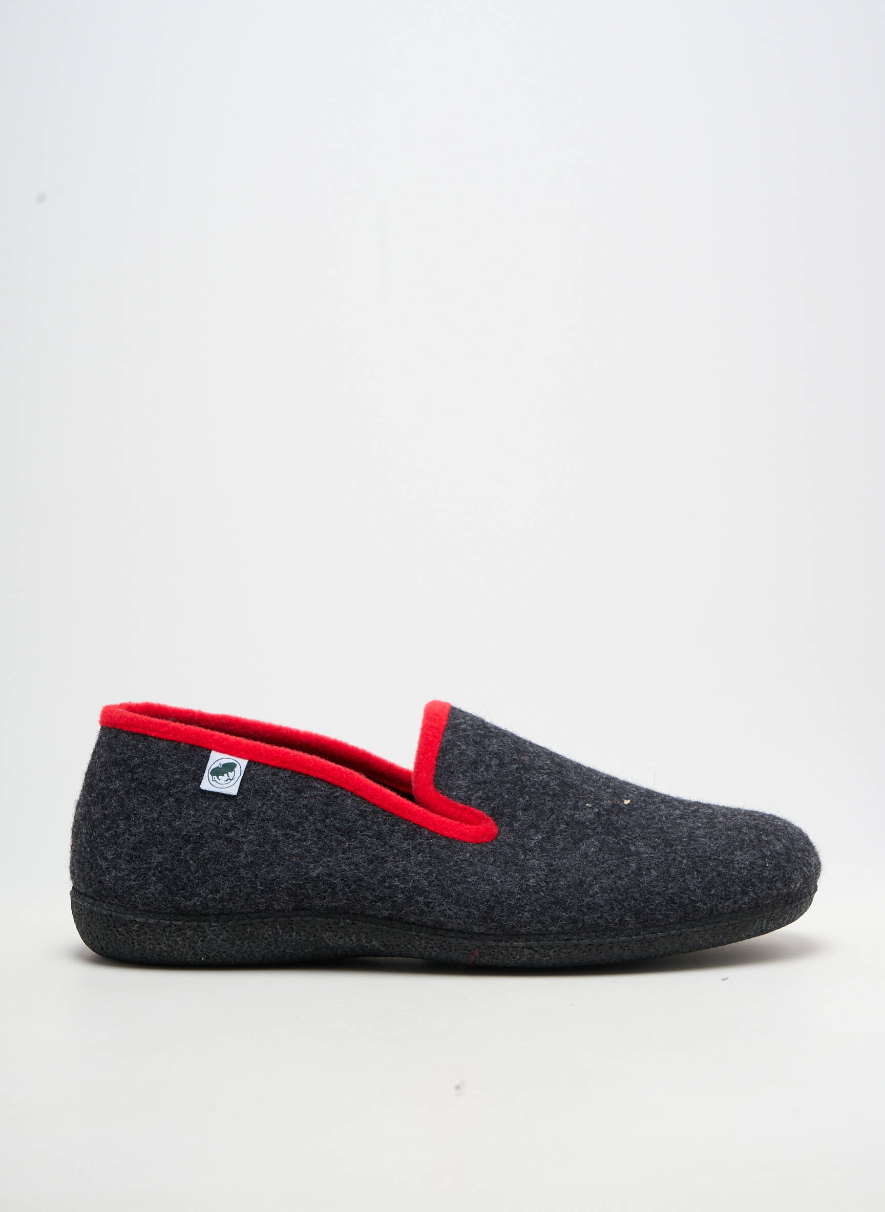Chaussons/pantoufles type de semelle amortissante bout rond gris LA BANDE À MICH' homme