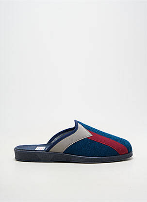 Chaussons/pantoufles voute plantaire bout rond bleu LA VAGUE homme