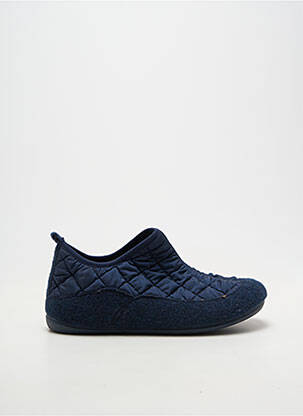 Chaussons/pantoufles fermeture elastique bout rond bleu CM CONFORT garçon