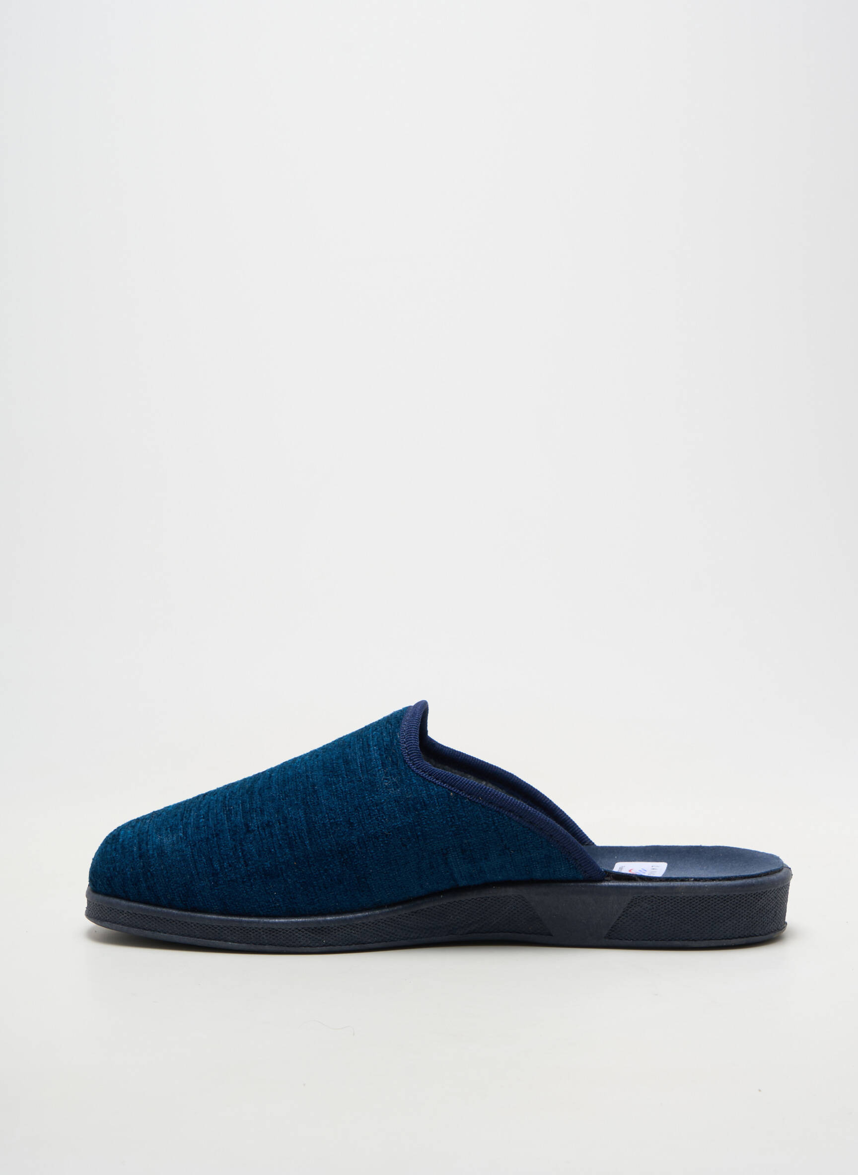 Chaussons/pantoufles voute plantaire bout rond bleu LA VAGUE homme