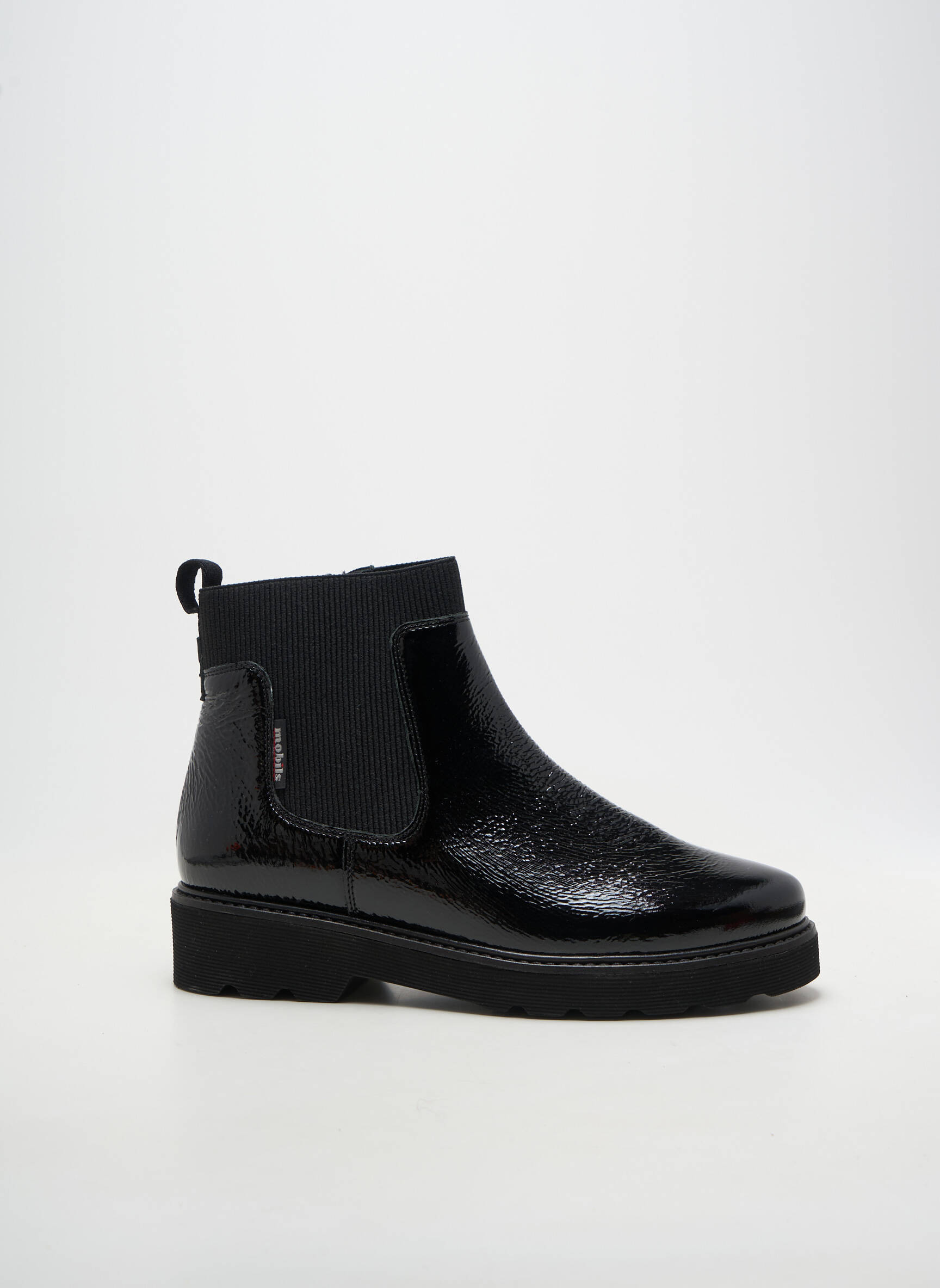 Bottines/boots bout rond talon de 4 à 6cm noir MOBILS femme