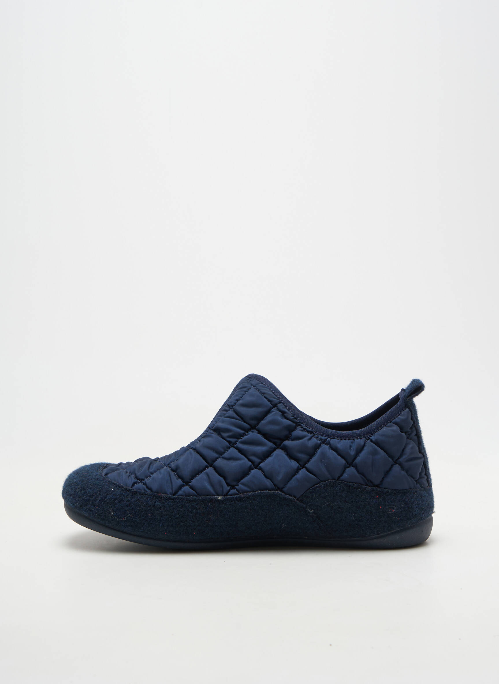 Chaussons/pantoufles fermeture elastique bout rond bleu CM CONFORT garçon