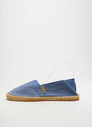 Espadrilles bout rond bout rond bleu LA MAISON DE L'ESPADRILLE homme