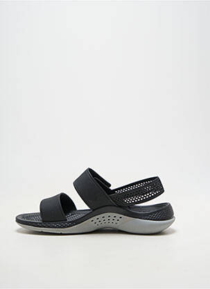 Sandales/nu pieds talon plat jusqu'à 3cm noir CROCS femme