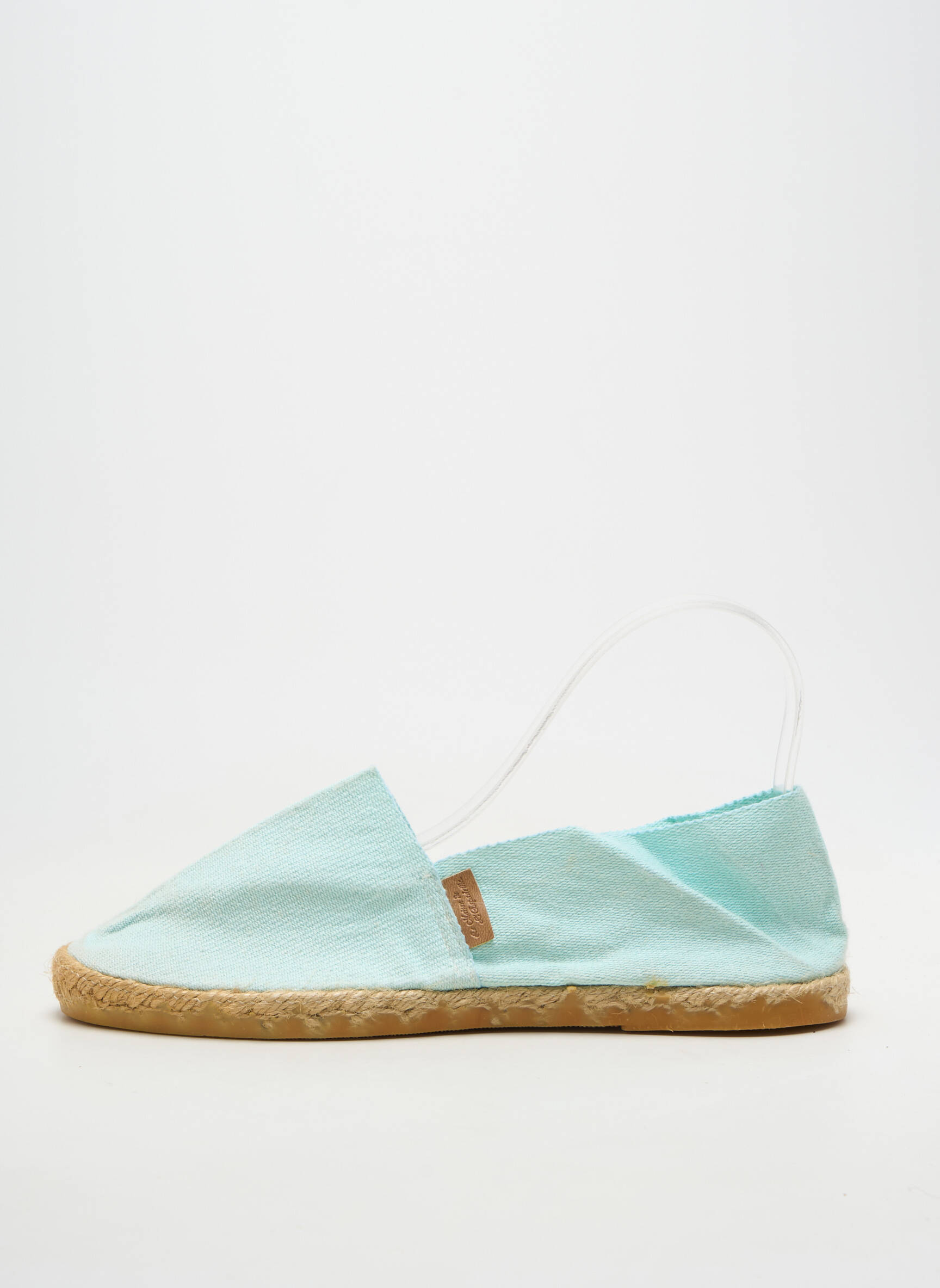 Espadrilles bout rond talon plat jusqu'à 3cm bleu LA MAISON DE L'ESPADRILLE femme