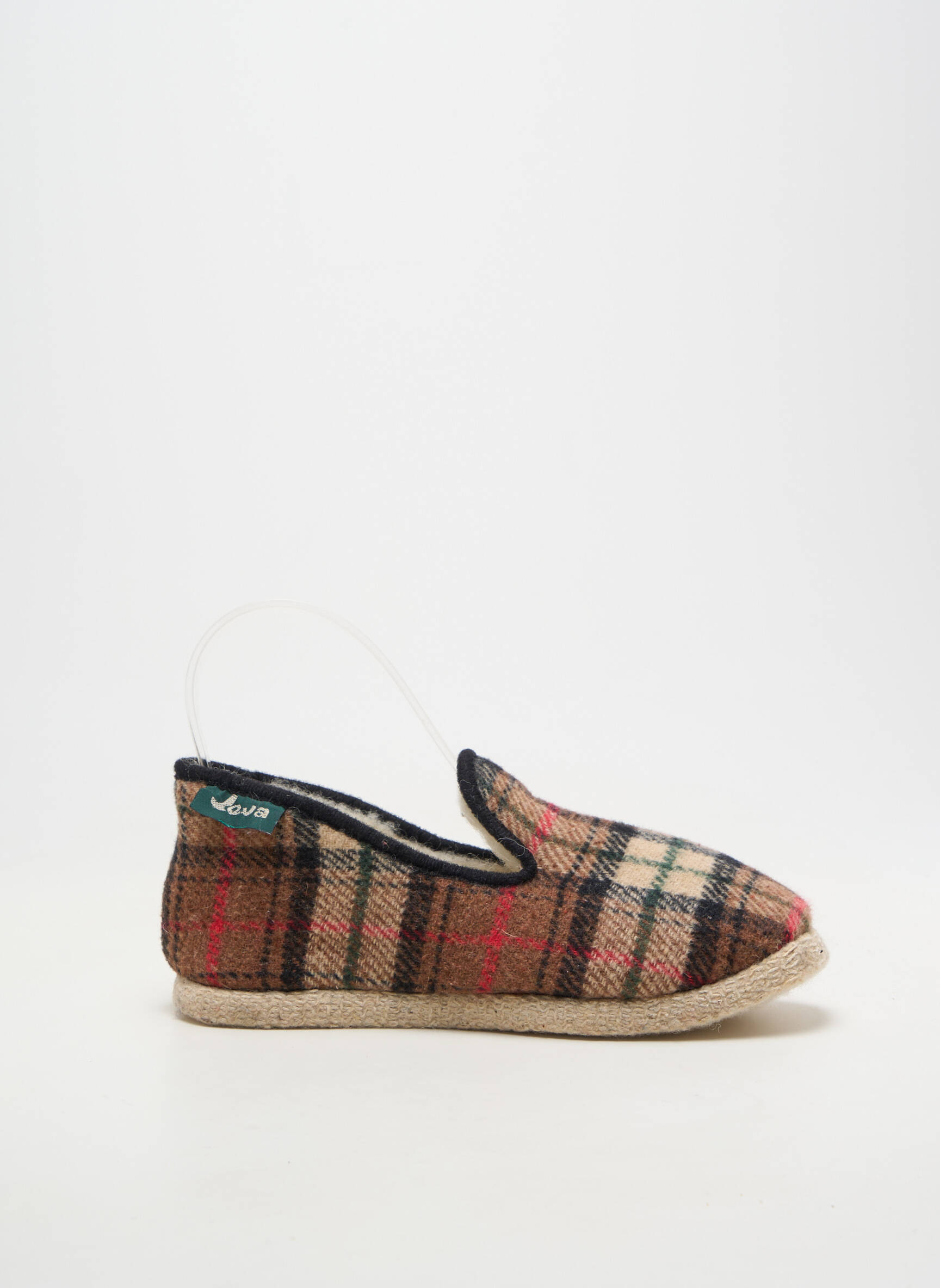 Chaussons/pantoufles fourrée bout rond beige JEVA garçon