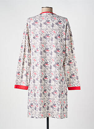 Chemise de nuit manches longues gris ROSE POMME femme