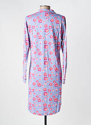 Chemise de nuit manches longues violet ROSE POMME femme