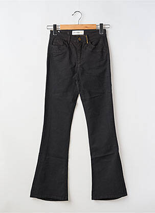 Jean coupe flare taille normale taille normale noir COUTURIST femme