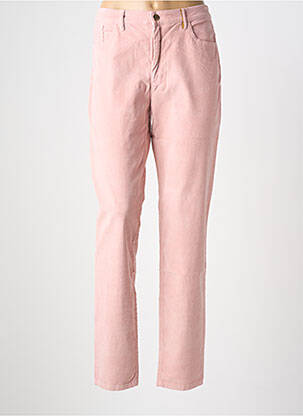 Pantalon slim stretch taille normale rose COUTURIST femme
