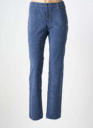 Pantalon slim stretch taille normale bleu COUTURIST femme