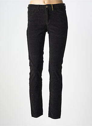 Pantalon slim stretch taille normale noir COUTURIST femme