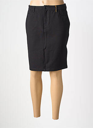 Jupe mi-longue stretch noir COUTUREVE femme