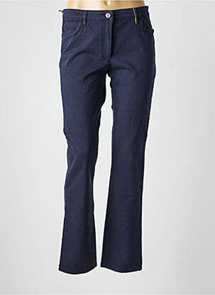Pantalon slim poches bleu COUTURIST femme
