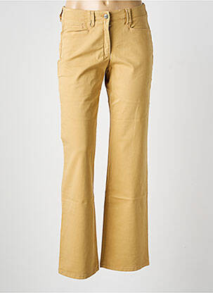 Pantalon droit coupe droite beige COUTURIST homme