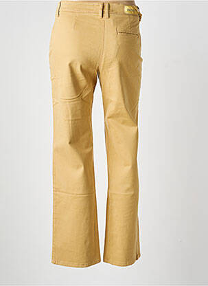 Pantalon droit coupe droite beige COUTURIST homme